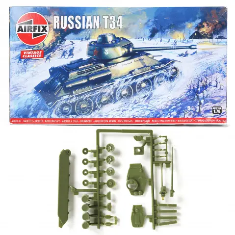 Airfix Russian T34 Model Kits, 8Y+