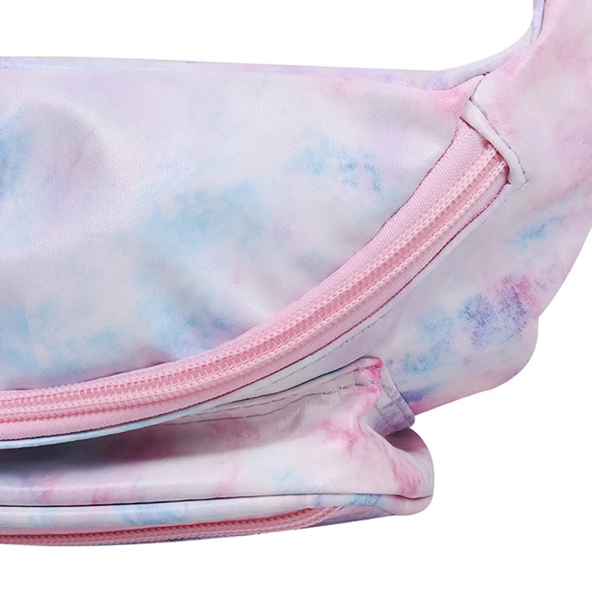 Hamster London Tie Dye Pu Waist Bag Pink Pink 9Y+