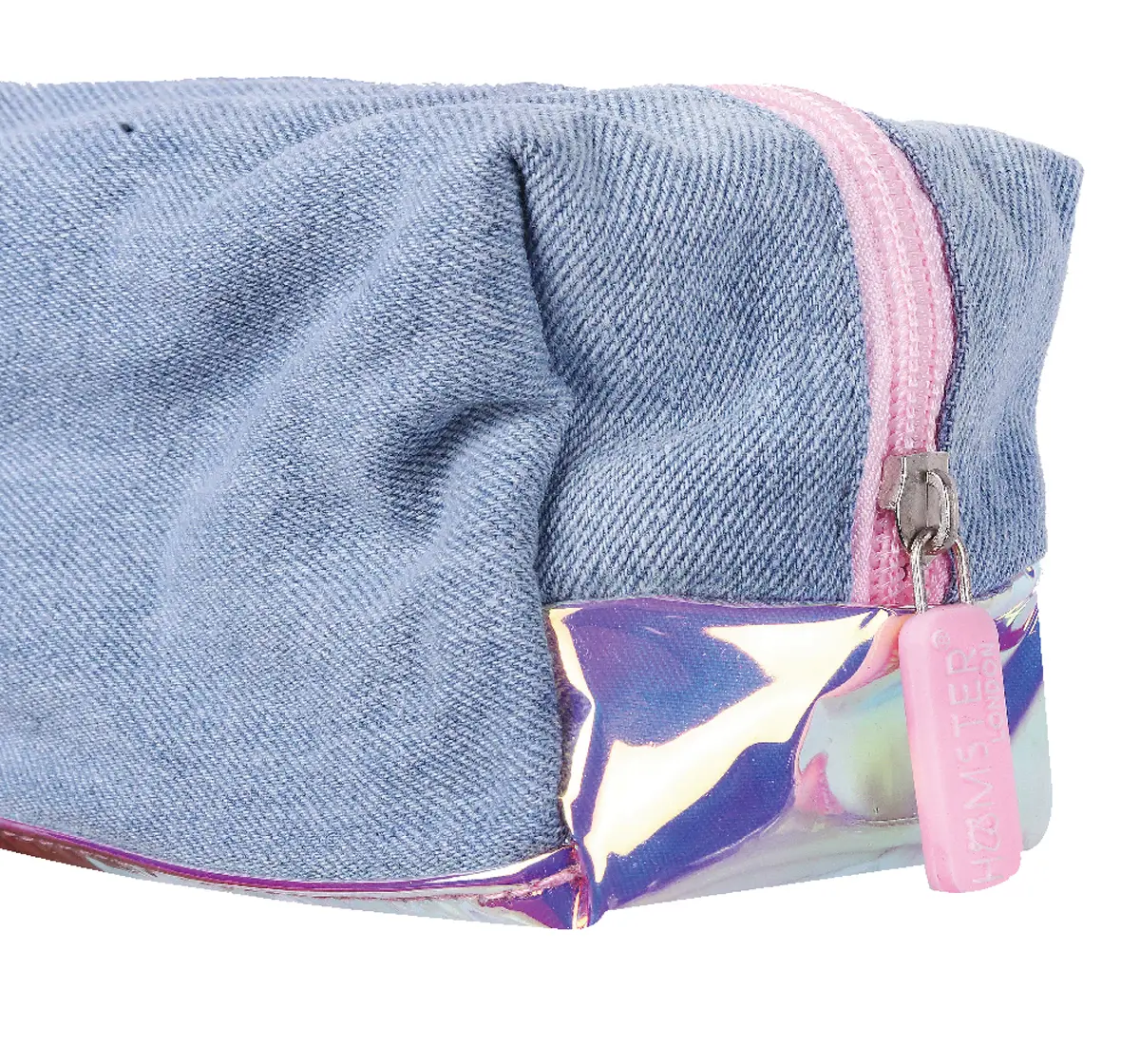 Hamster London Drum Pouch, Pink & Gold, 6Y+