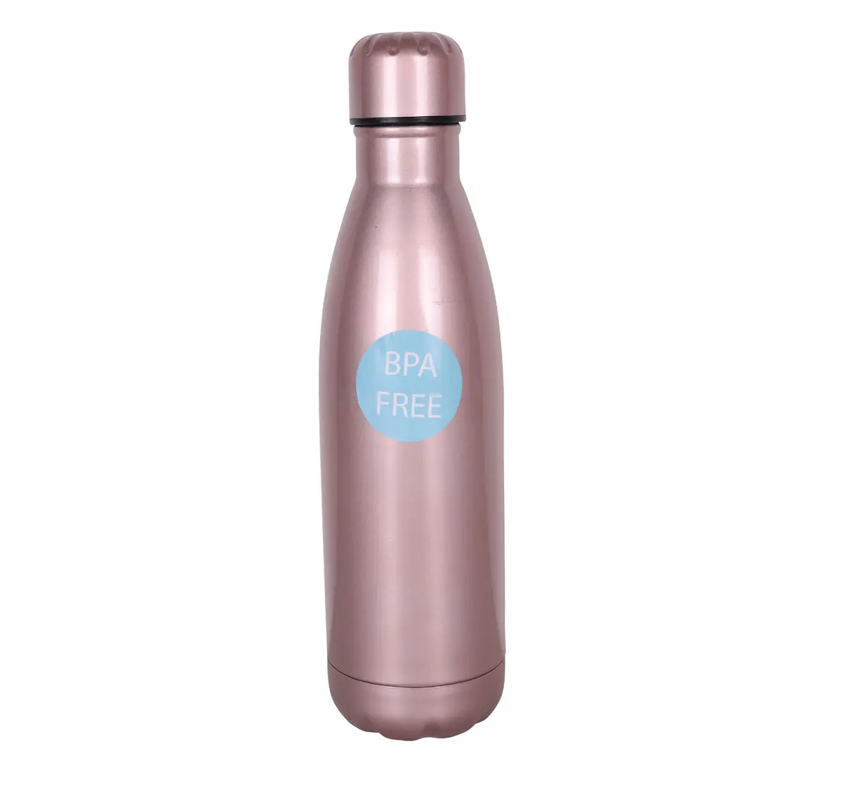 Stainless Steel Insulated Water Bottle by Hamster London for Kids, Rose Pink, Non-Toxic, BPA Free, 750ml, 5Y+