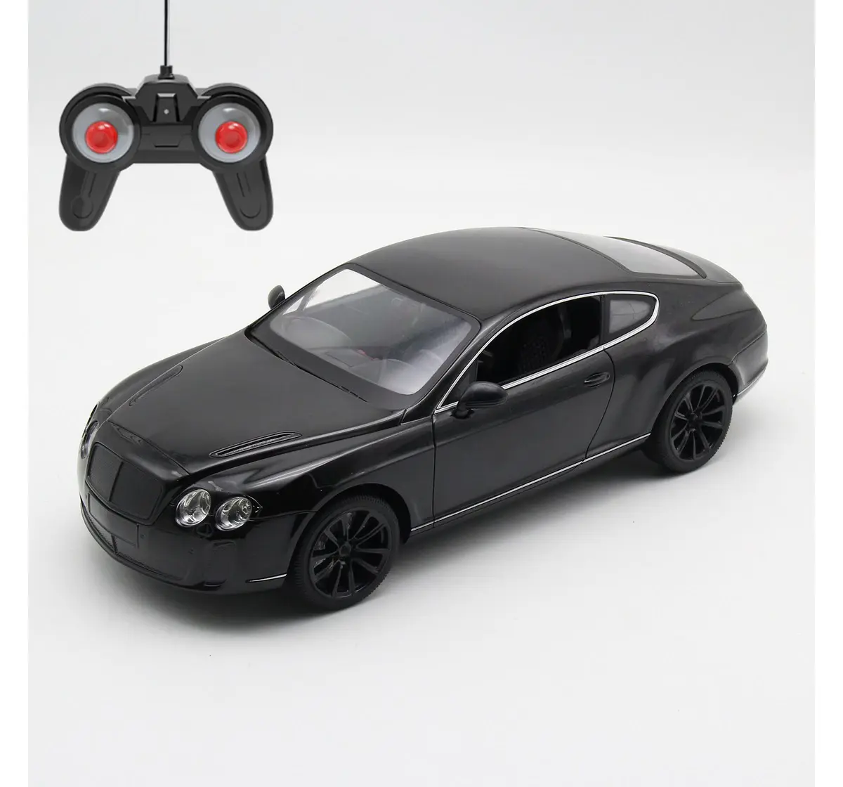Playzu R/C Car Bentley Gt Supersport (Black) R/C 1:24 Black 6 Years+