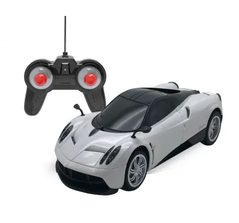 Playzu R/C Car Pagani Huayra (White) R/C 1:24 White 6 Years+