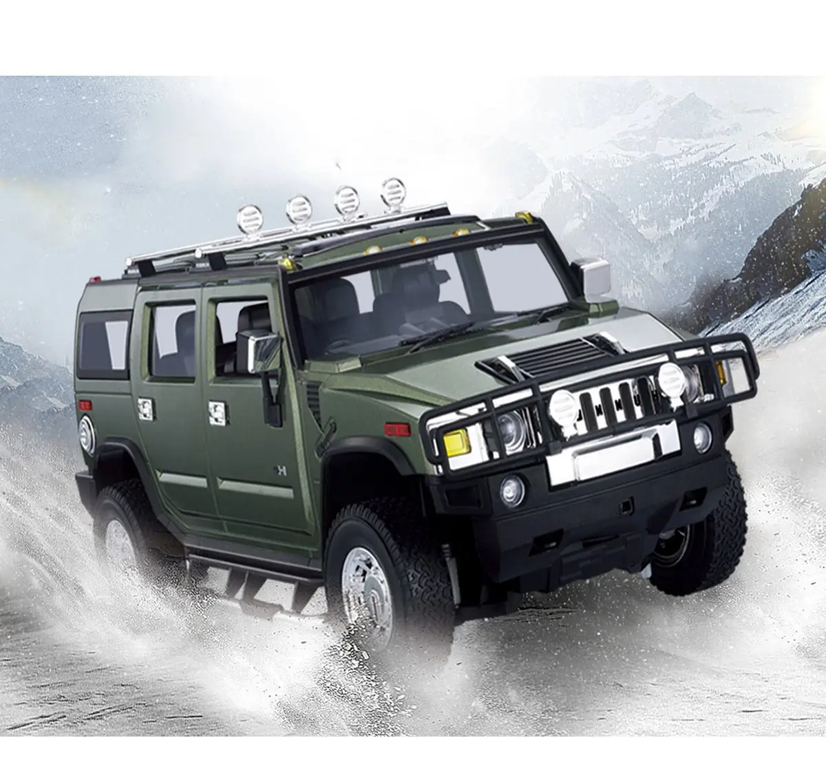 Playzu Hummer 1:14 Kids Remote Control Car 6Y+, Green