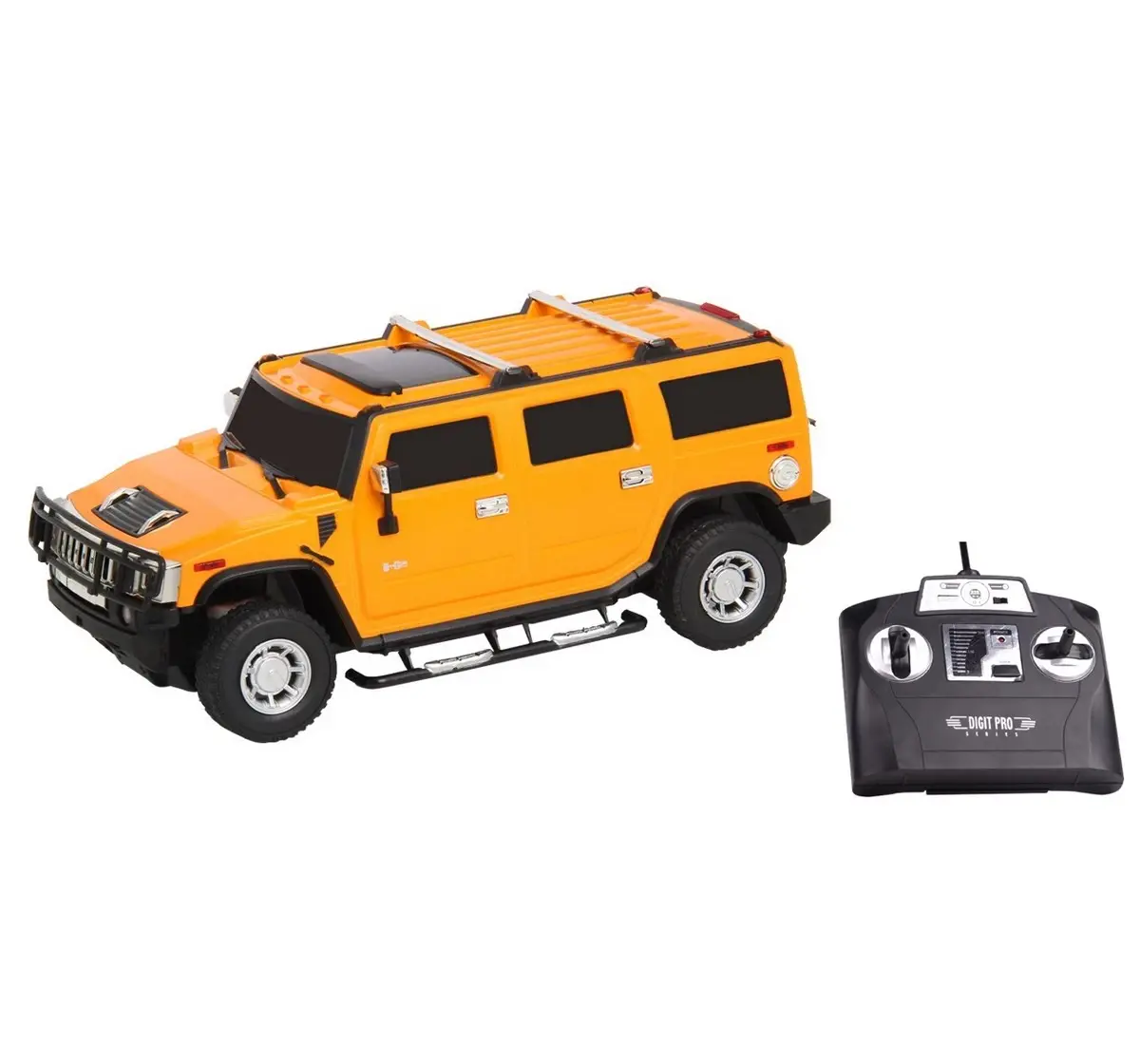 Playzu R/C Car Hummer H2 (Yellow) R/C 1:14 Yellow 6 Years+