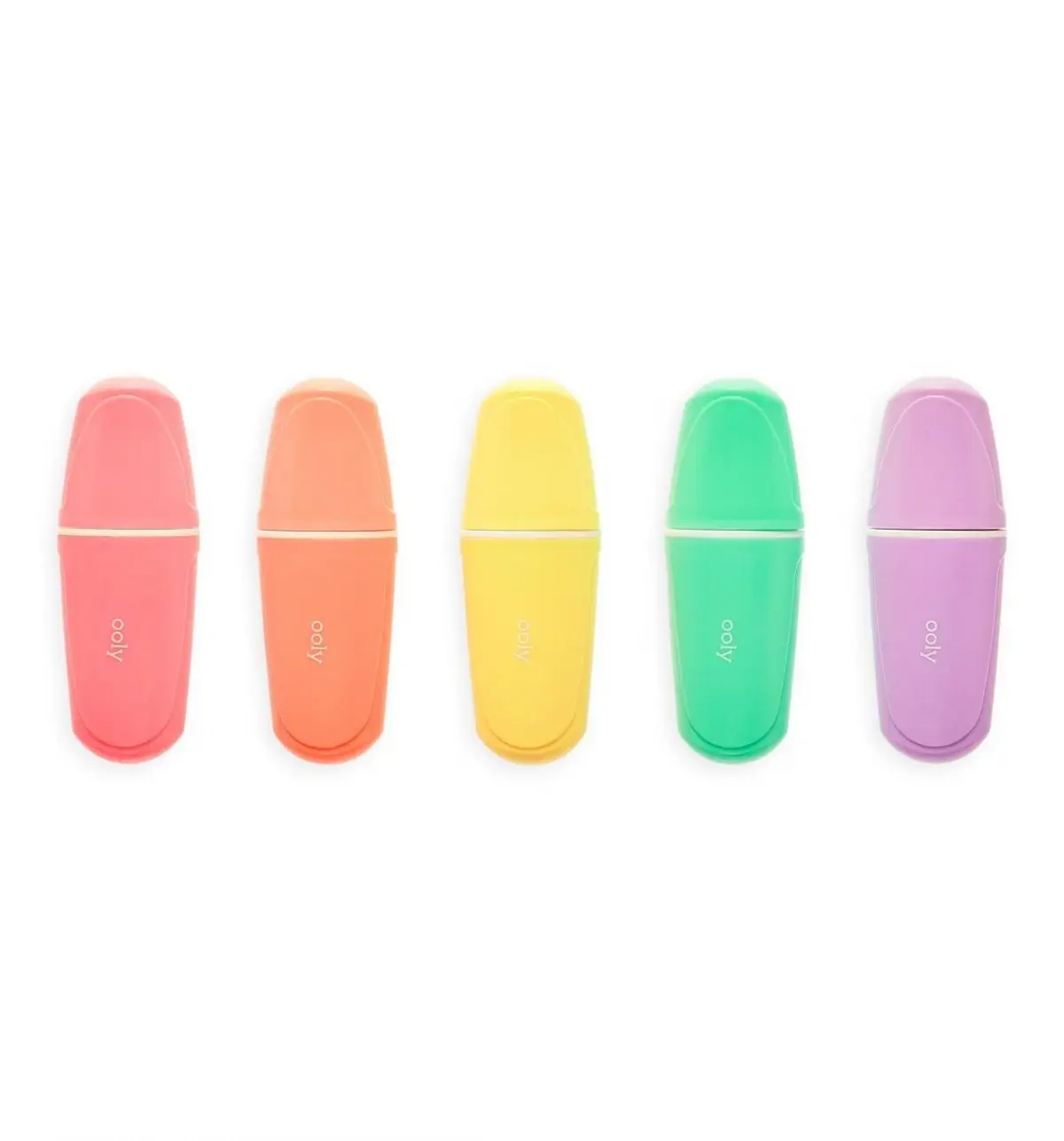 OOLY Le BonBon Patisserie Scented Pastel Highlighters, Set of 5, Multicolour, 6Y+