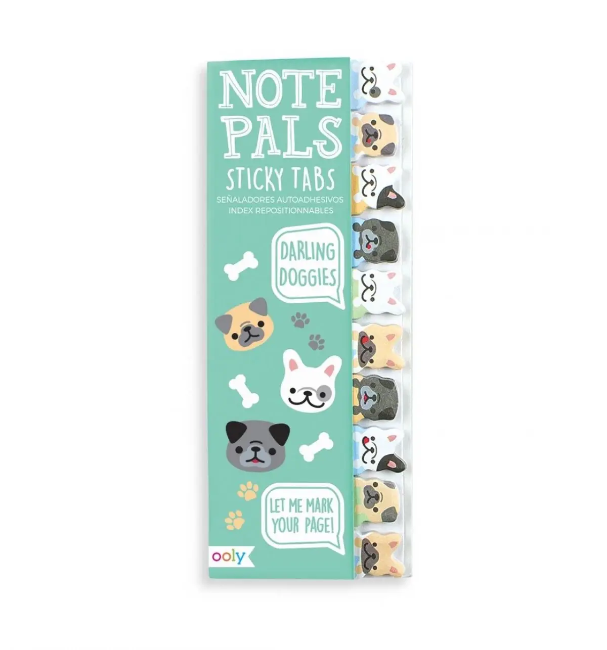 OOLY Note pals sticky tabs Darling Doggies Multicolour 6Y+