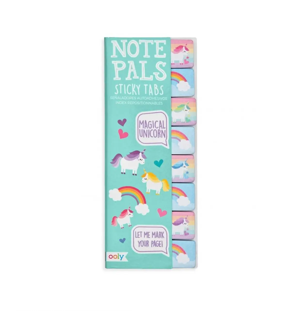 OOLY Note Pals Sticky Tabs Magical Unicorn Multicolour 6Y+