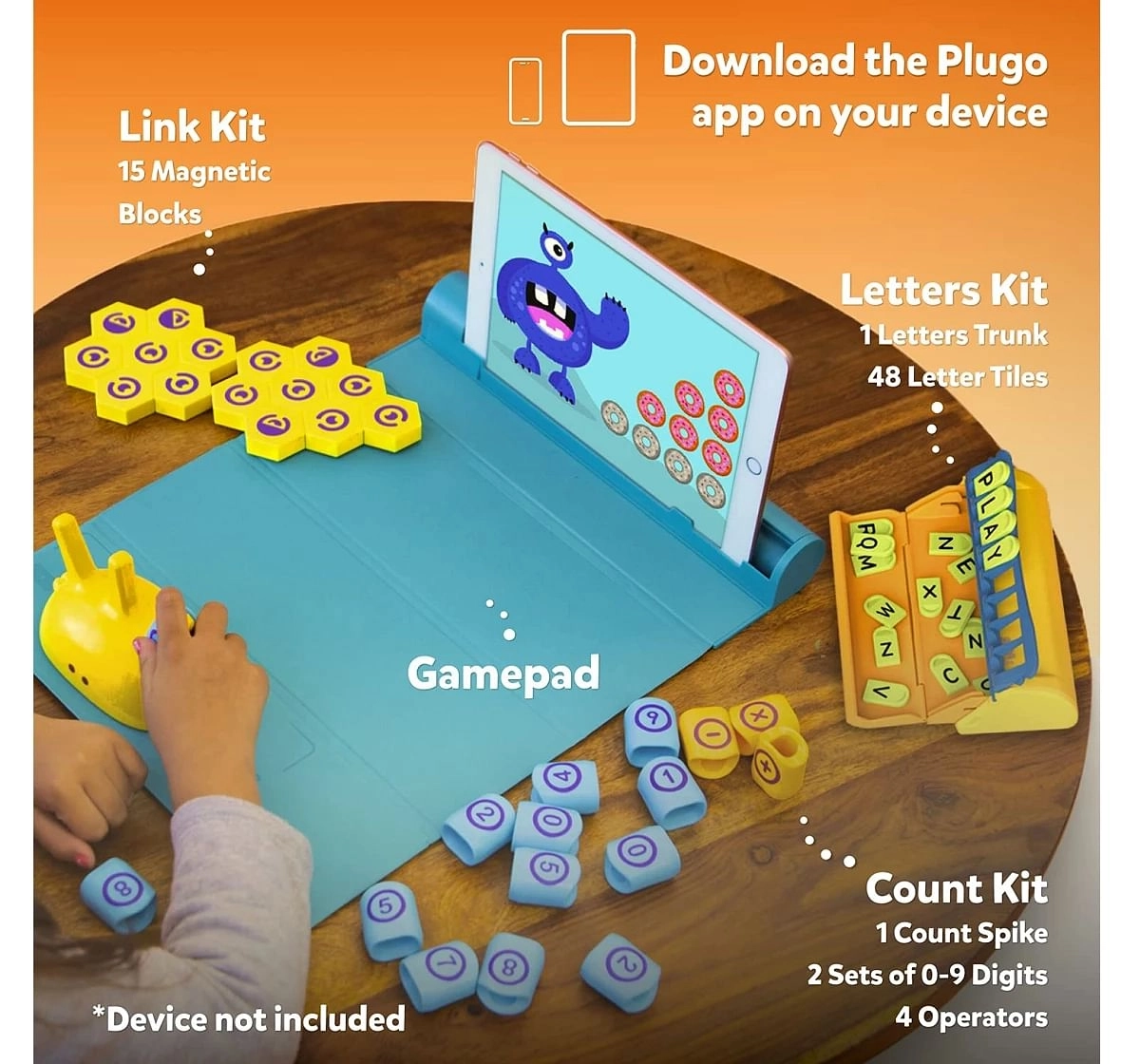 Playshifu Plugo Combo 3 In 1 Stem Kit for kids 4Y+, Multicolour