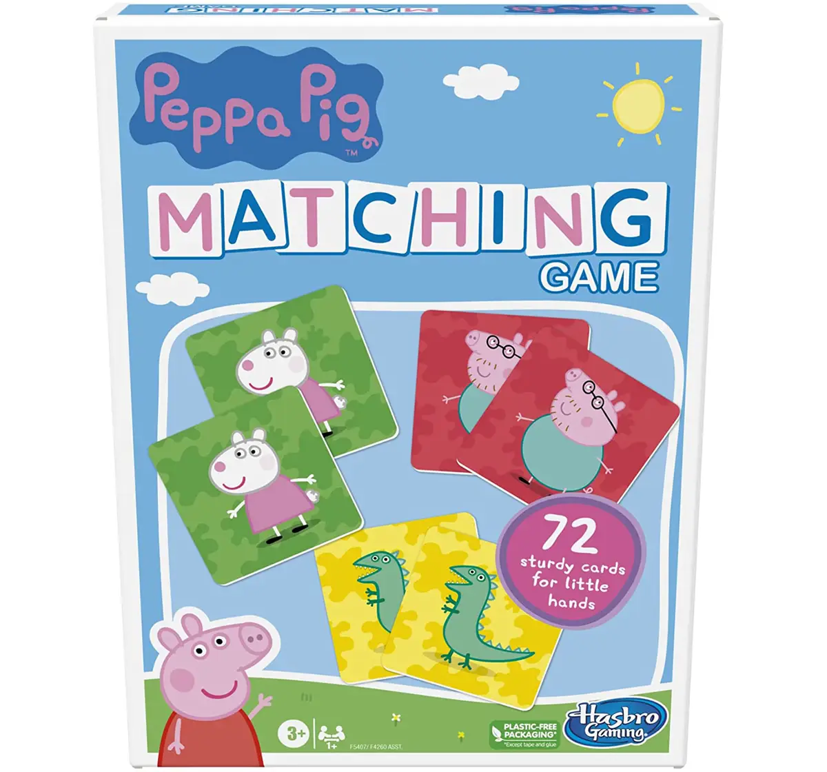 Hasbro Gaming Peppa Matching Game Board Game Multicolour 3Y+