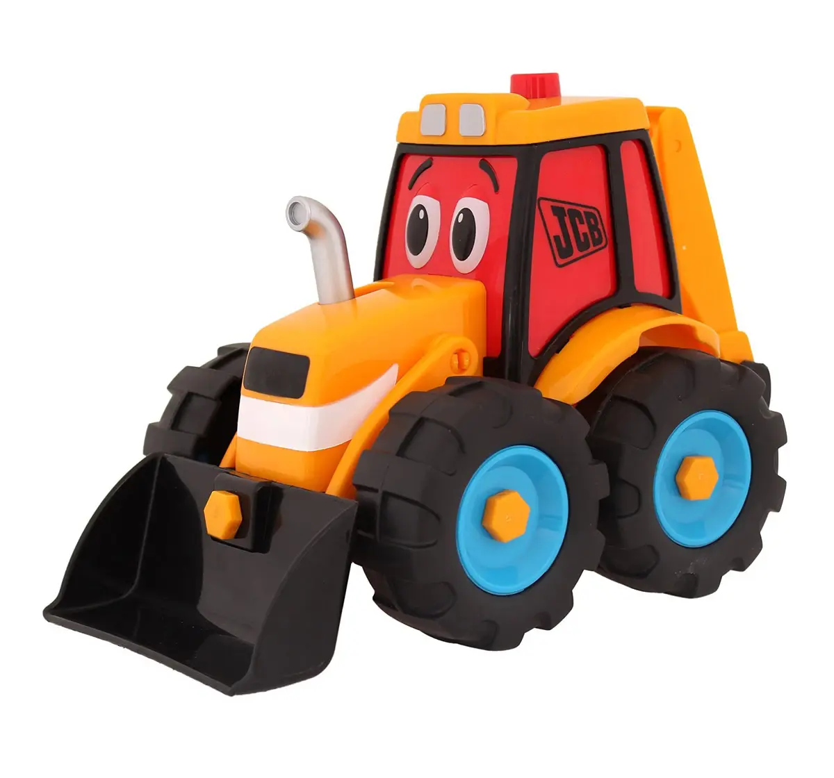 JCB My first Build and Go Digger Construction Toys for kids 12M+, Multicolour