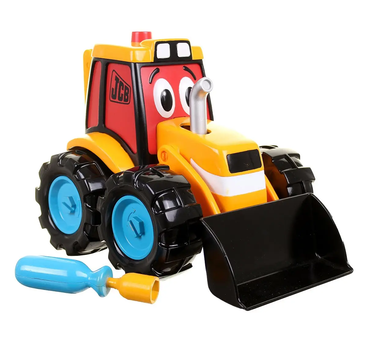 JCB My first Build and Go Digger Construction Toys for kids 12M+, Multicolour