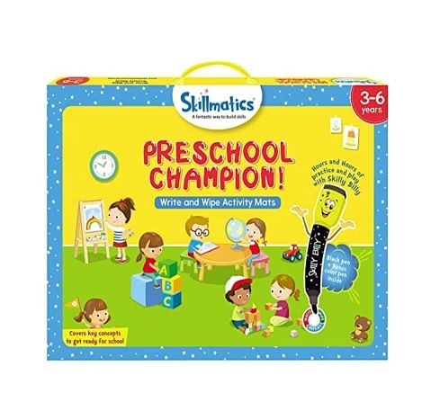 Skillmatics Preschool Champion Board Game for kids 3Y+, Muliticolour