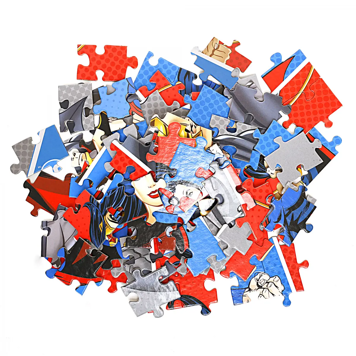 Funskool DC Superhero Puzzle, 104PCs, 4Y+, Multicolour