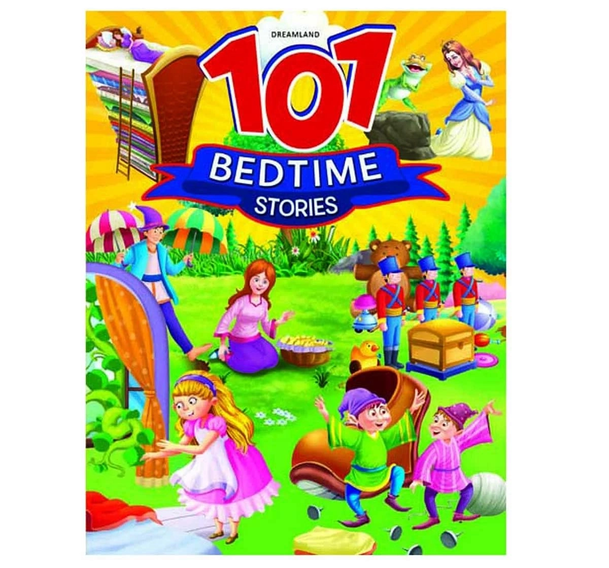 Dreamland Paper Back 101 Bed Time Stories Books for Kids 5Y+, Multicolour