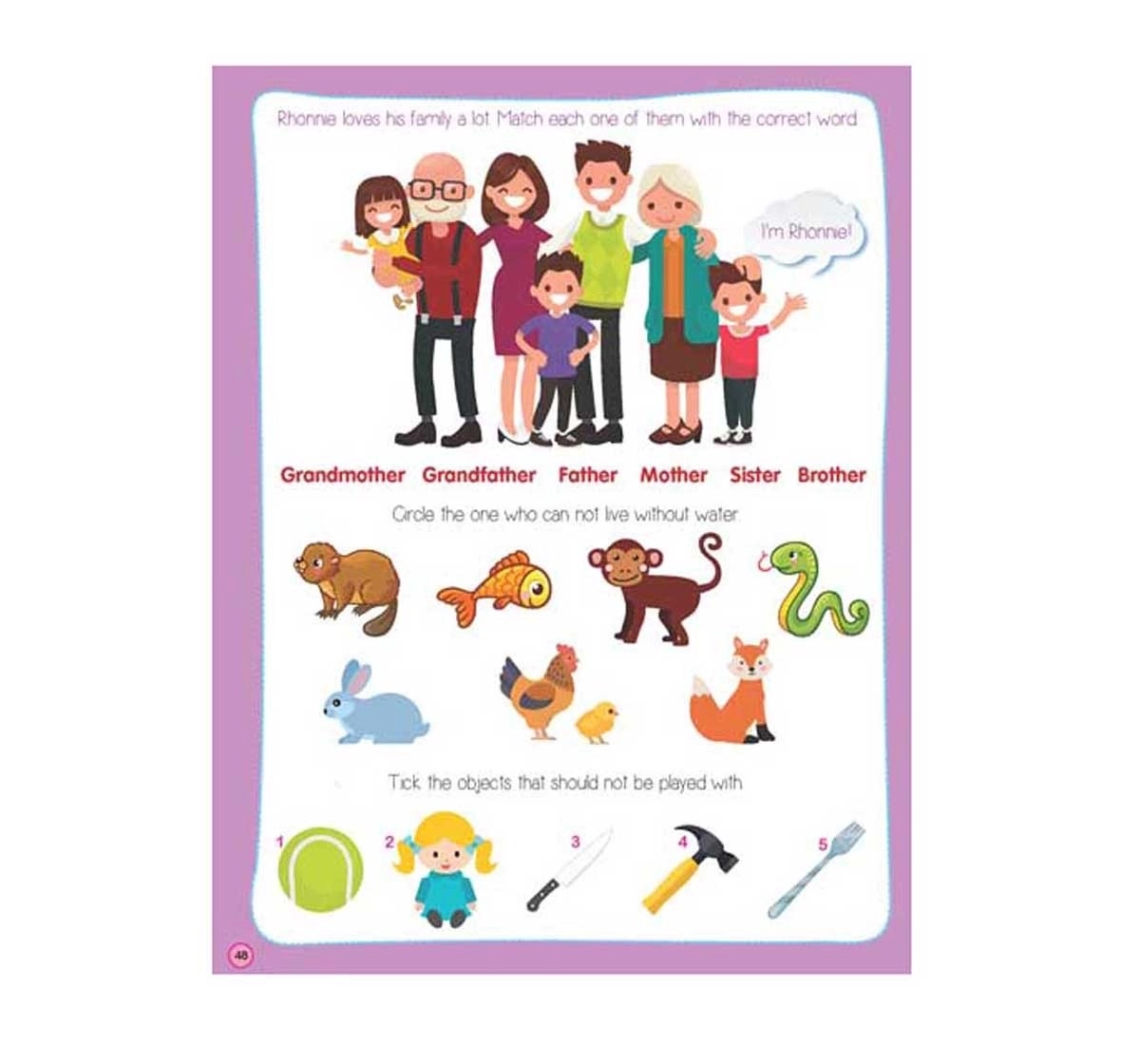 Dreamland Paperback Brain Games Set of Books for Kids 3Y+, Multicolour