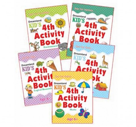Dreamland Paperback 4th Activity Pack Books for Kids 6Y+, Multicolour