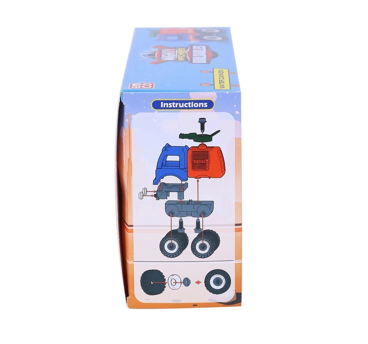 Mighty Machines Water Cannon Construction Vechile for kids 3Y+, Multicolour