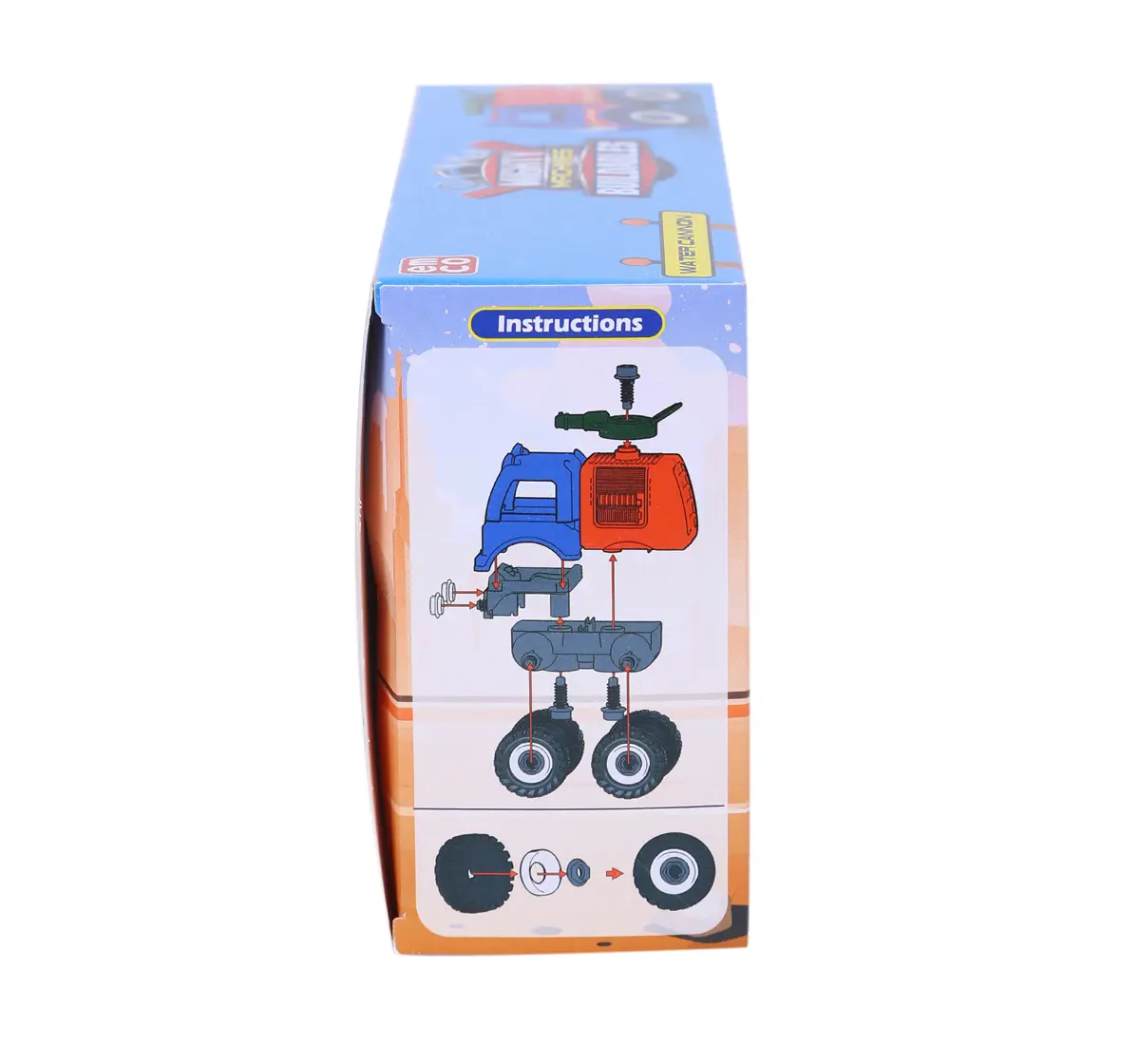 Mighty Machines Water Cannon Construction Vechile for kids 3Y+, Multicolour