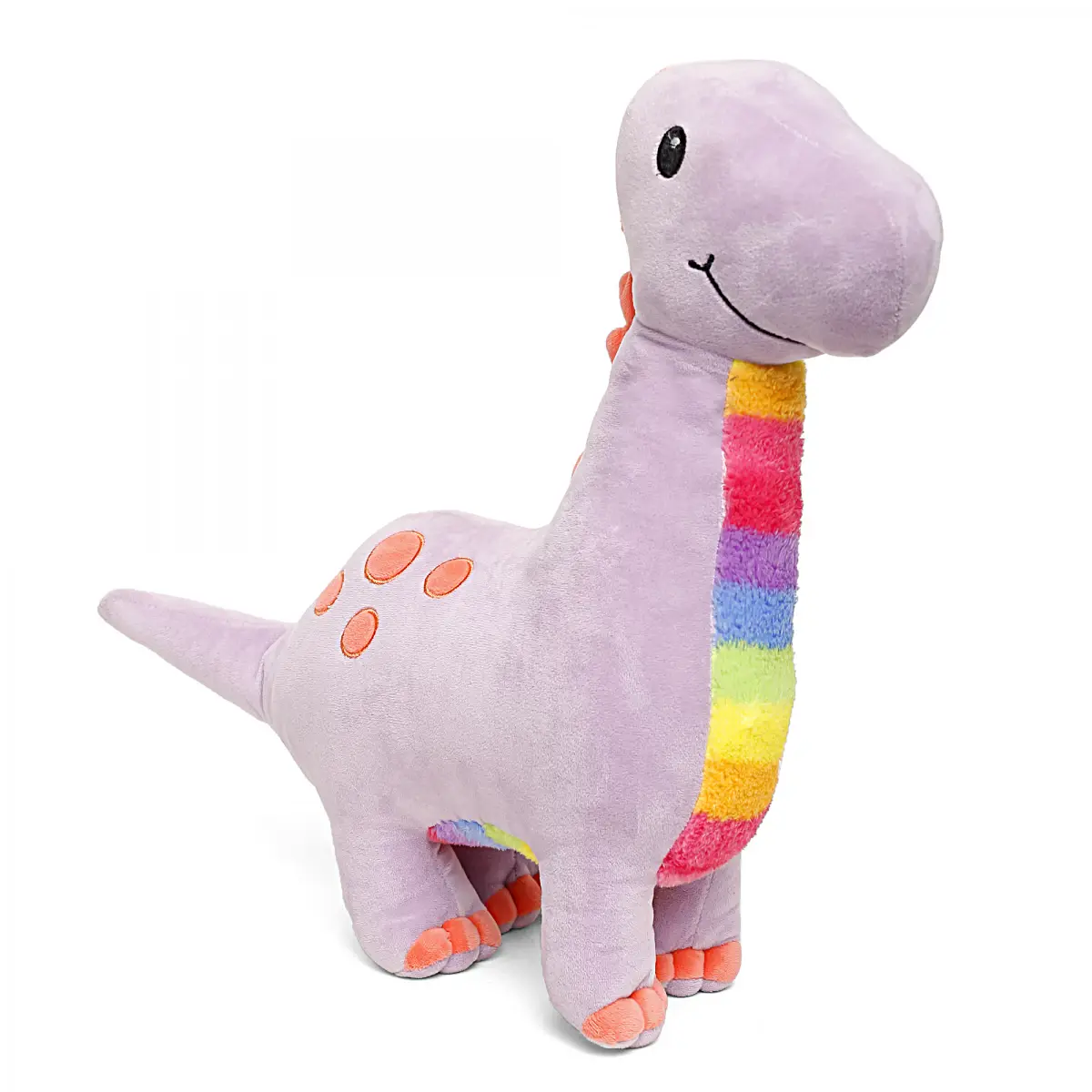 Fuzzbuzz Dino, Soft Roys for Kids, Lilac, 40cm