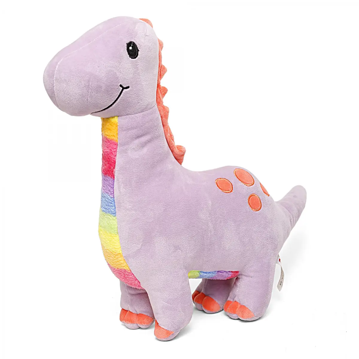 Fuzzbuzz Dino, Soft Roys for Kids, Lilac, 40cm