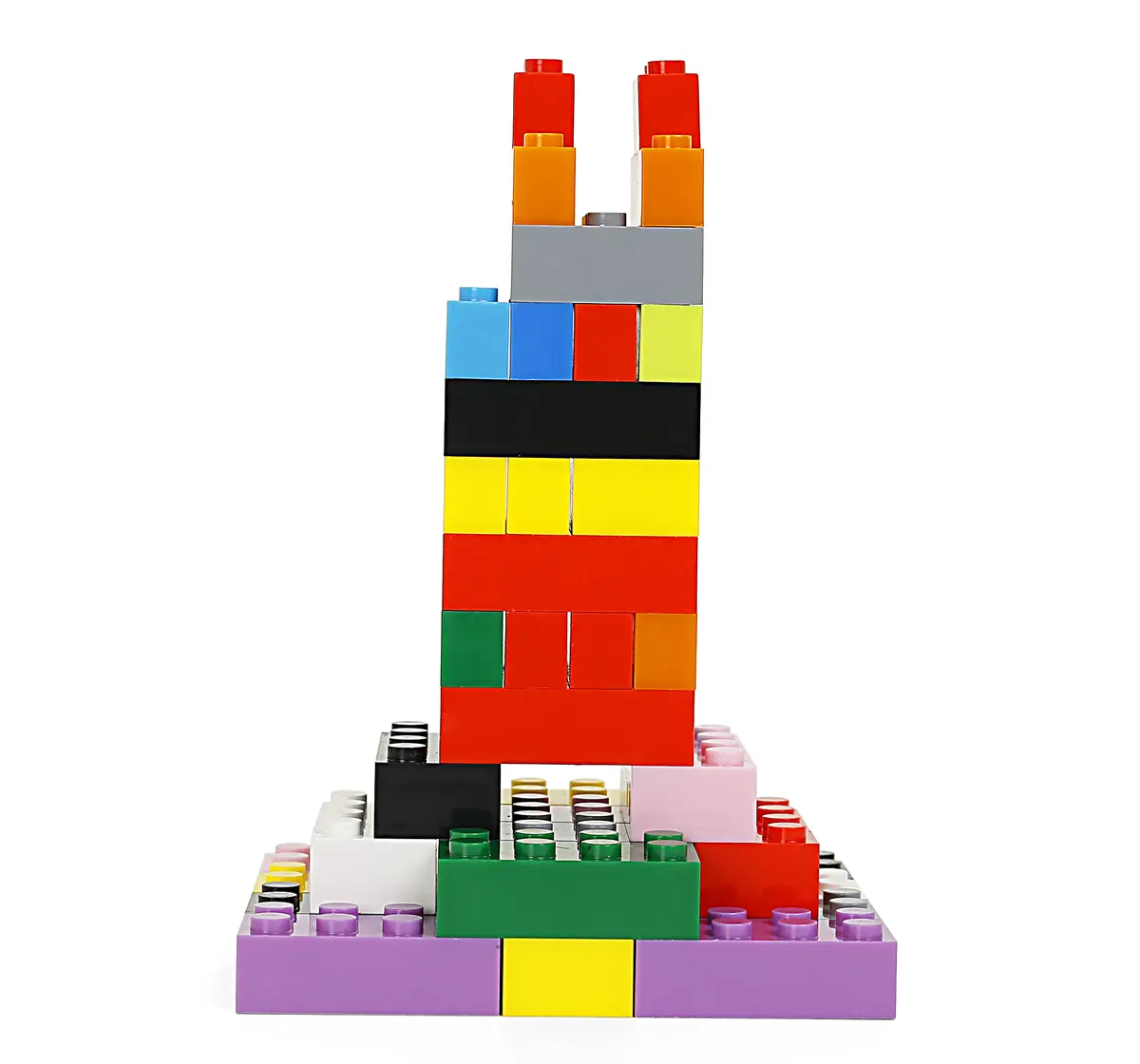 Build By Brick, Lets Build & Play, 5Y+, 500 Bricks, Multicolour