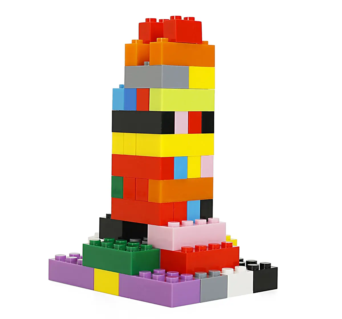 Build By Brick, Lets Build & Play, 5Y+, 500 Bricks, Multicolour