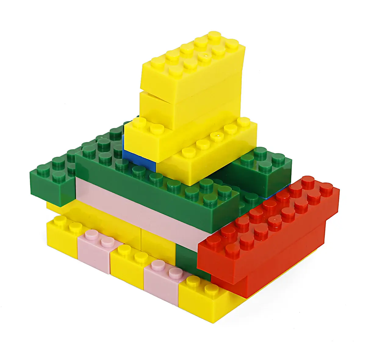 Build By Brick, Lets Build & Play, 5Y+, 1000 Bricks, Multicolour