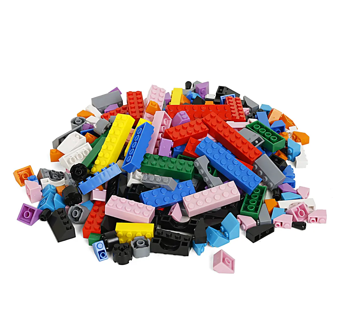 Build By Brick, Lets Build & Play, 5Y+, 1000 Bricks, Multicolour