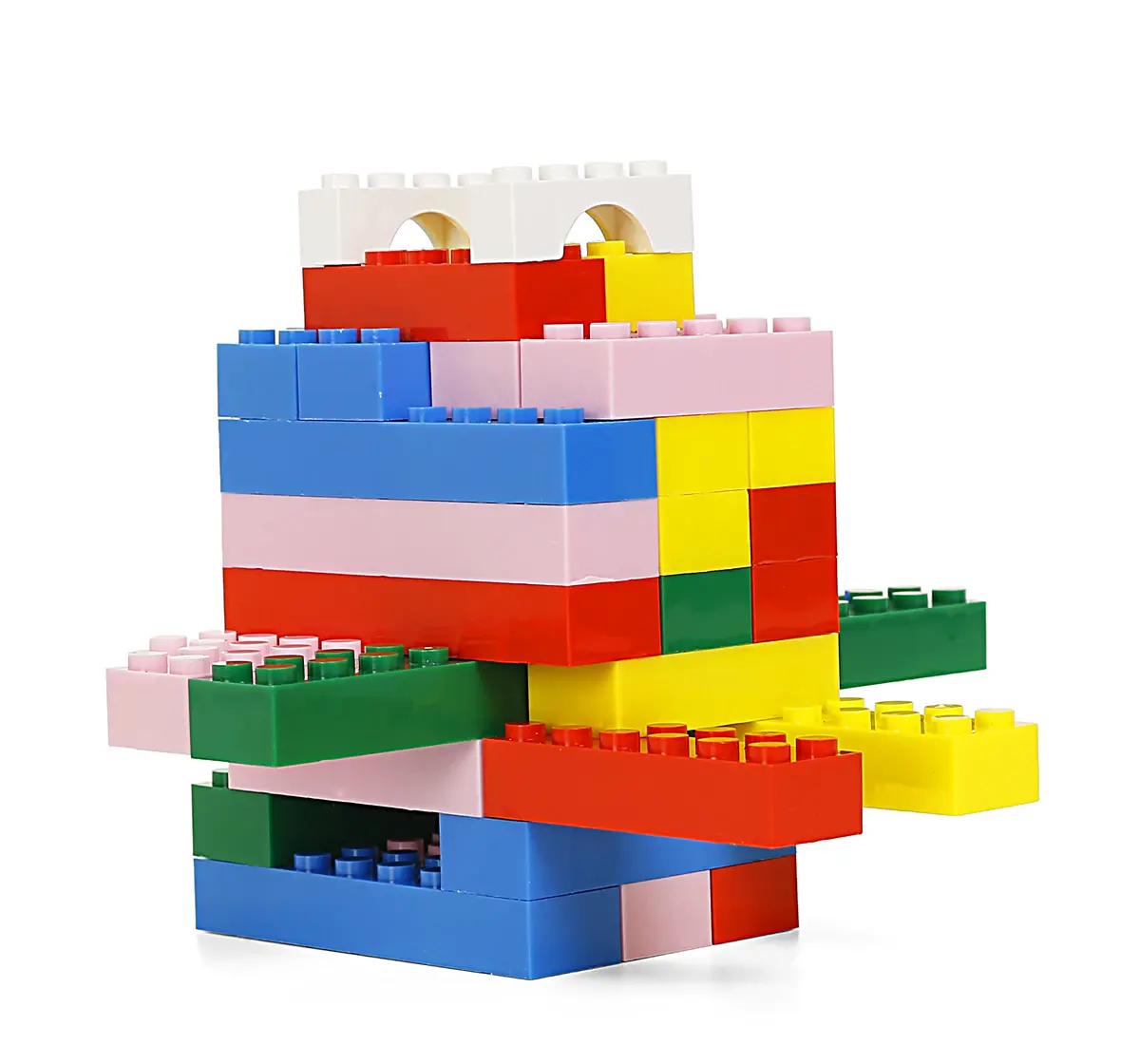 Build By Brick, Lets Build & Play, 5Y+, 1000 Bricks, Multicolour