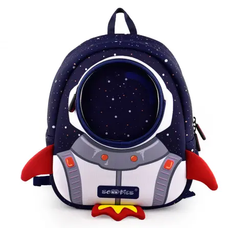 Scoobies Batch New Rocket Toddler Bag Blue, 3Y+