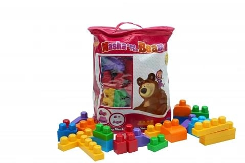 Plex Building Blocks Bag Pack Masha & the Bear