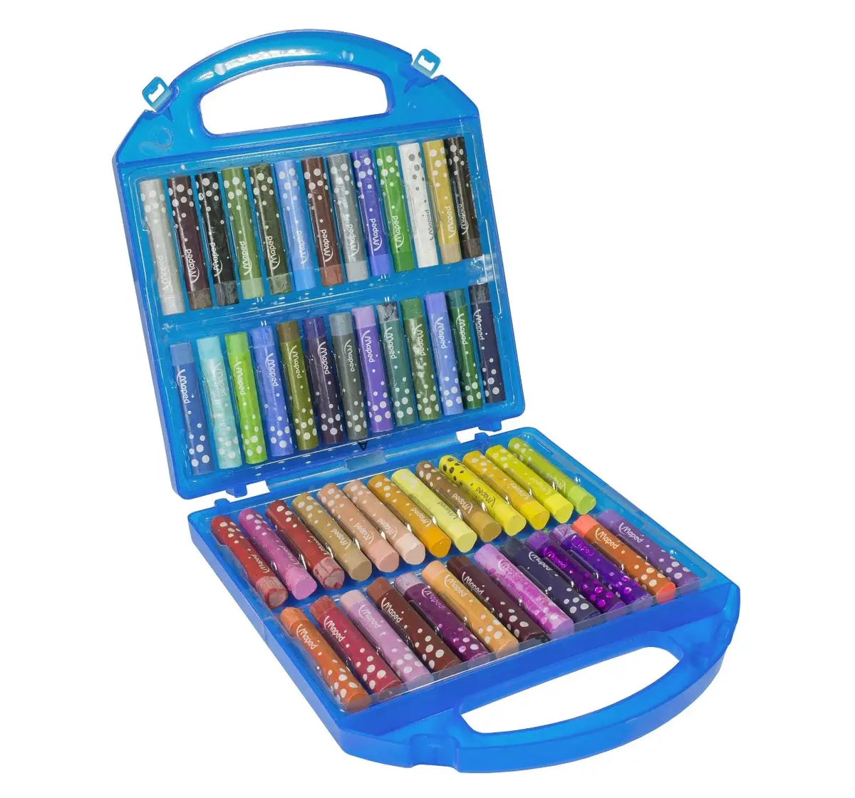 Maped Color'Peps Erasable Plastic Crayons - Assorted, 3Y+ (Multicolour)
