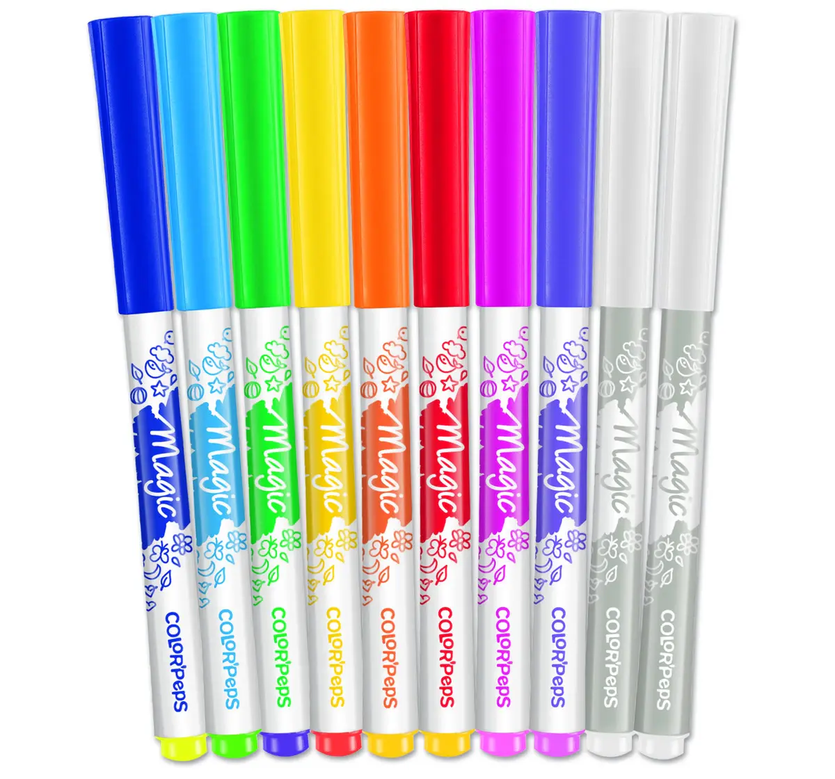 Maped Color'Peps Brush Felt Tip Pen Set -Assorted, 3Y+ (Multicolour)