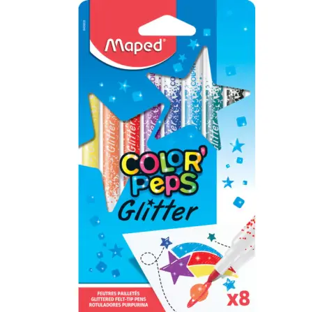 Maped Color'Peps Magic Felt Tip Pen Set -Assorted, 3Y+ (Multicolor)