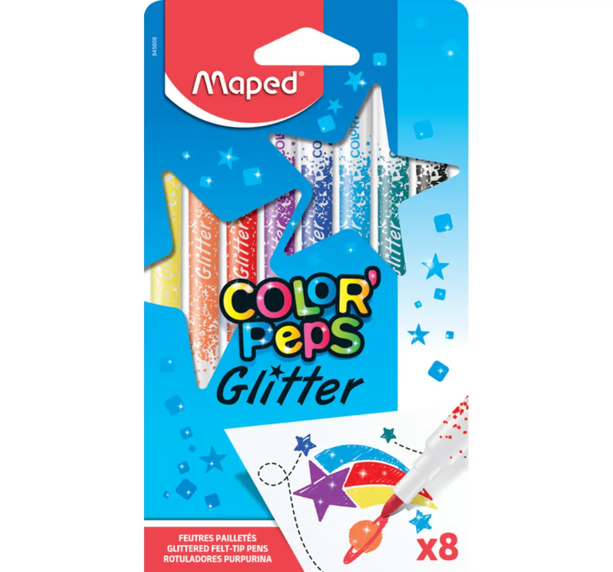 Maped Color'Peps Magic Felt Tip Pen Set -Assorted, 3Y+ (Multicolor)