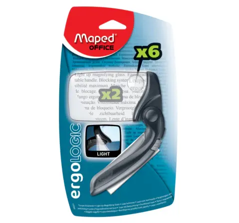 Maped 25cm Bar Magnifier for Reading, 5Y+