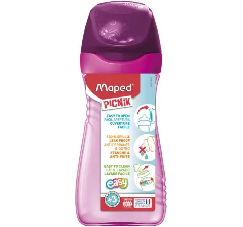 Maped Kids Concept Water Bottle -430ml, 3Y+ (Blue & Green)