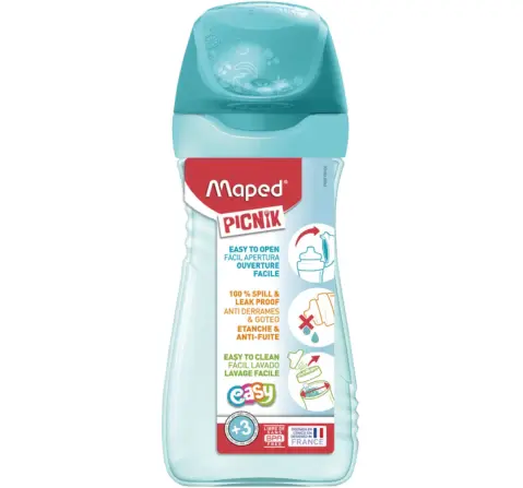 Maped Kids Origins Water Bottle -430ml, 3Y+ (Pink)