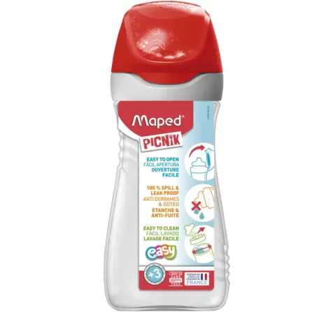 Maped Kids Origins Water Bottle -430ml, 3Y+ (Turquoise)