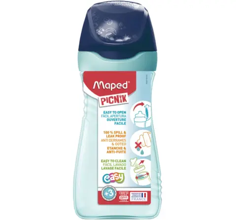 Maped Kids Origins Water Bottle -430ml, 3Y+ (Red)