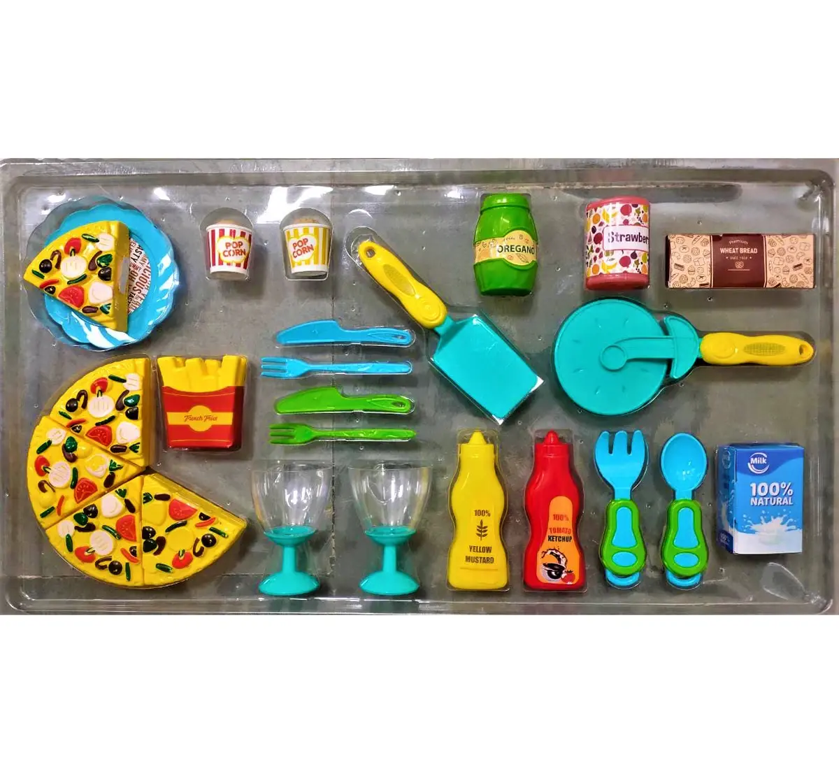 Kingdom Of Play Pizza Set Multicolour 3Y+