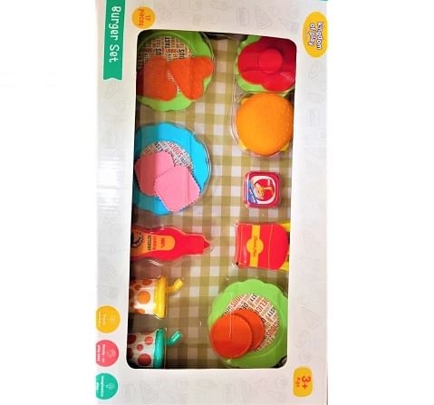 Kingdom Of Play Burger Set Multicolour 3Y+