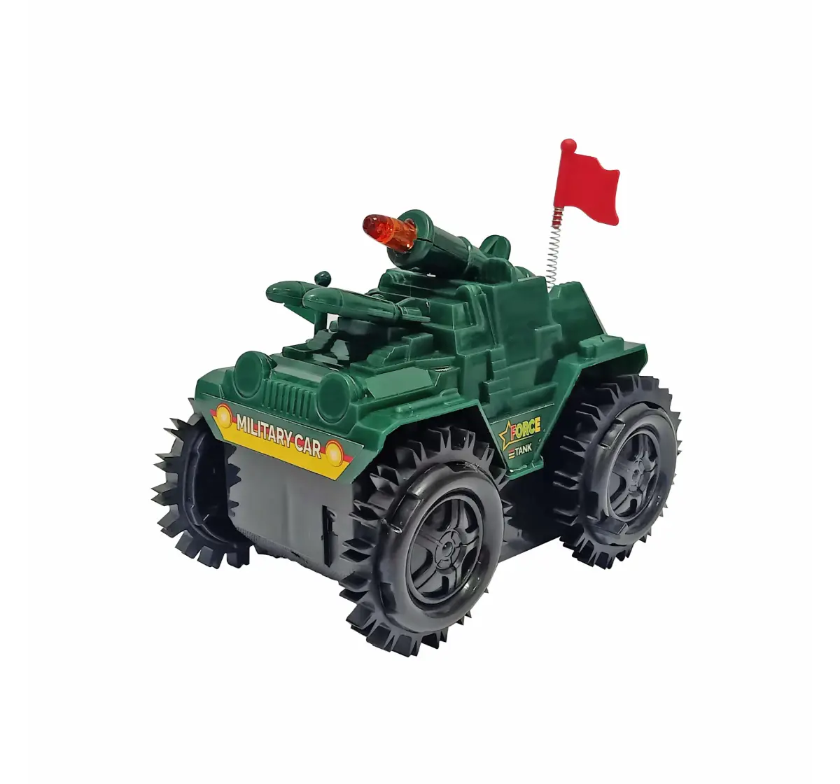 Rowan Military Tumbling Tank Toy for Kids. Tumbling Fighter Tank 360 Stunt Action, Battery Operated Tumbling Tank Toy 3Y+