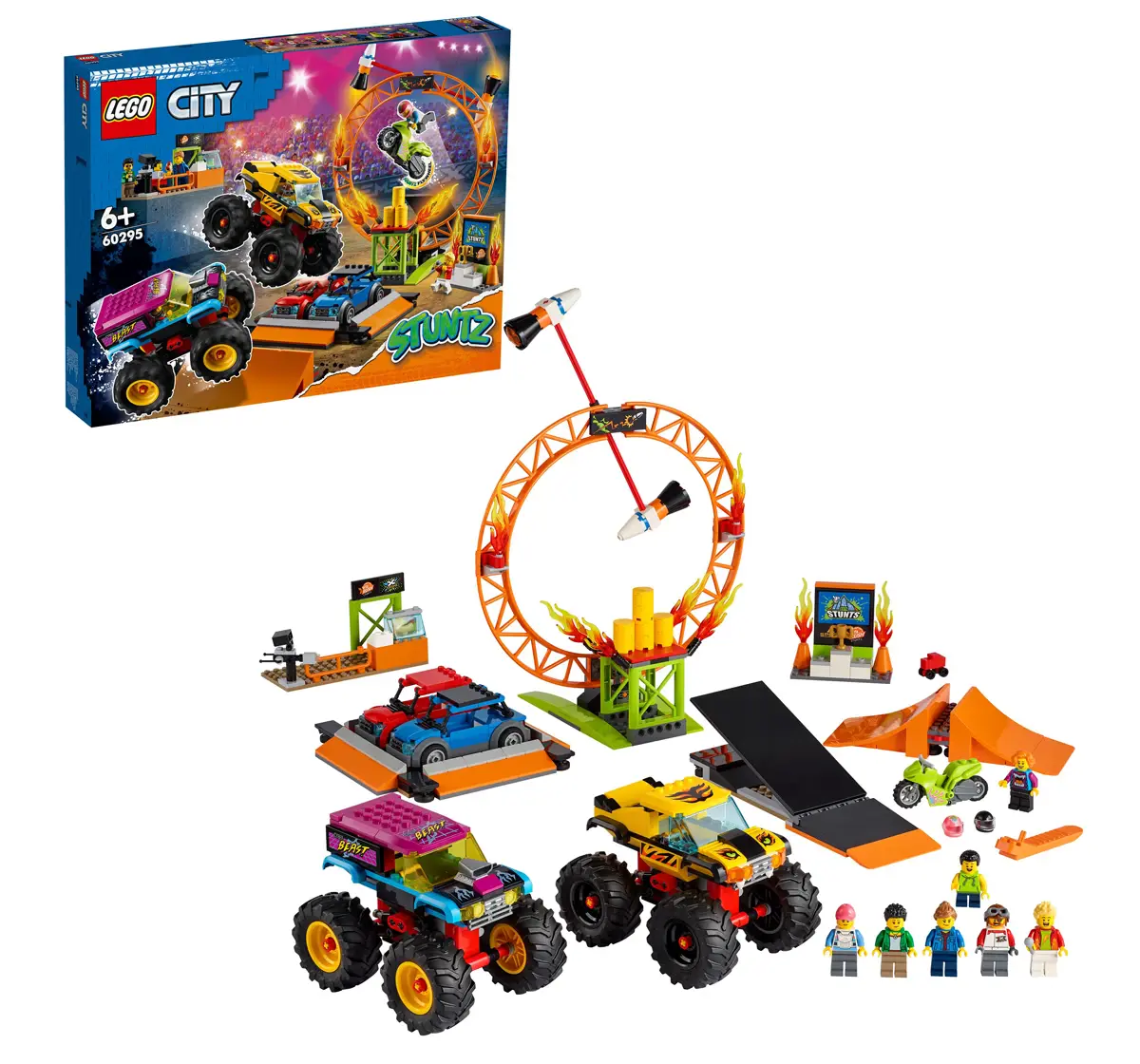 Lego 60295 Stunt Show Arena Building Blocks Multicolour 6Y+