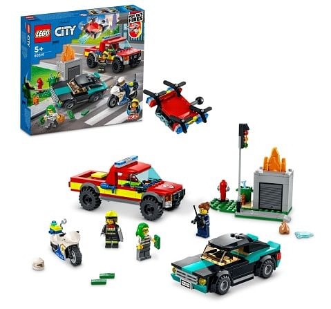 Lego 60319 Fire Rescue Building Blocks Multicolour 5Y+