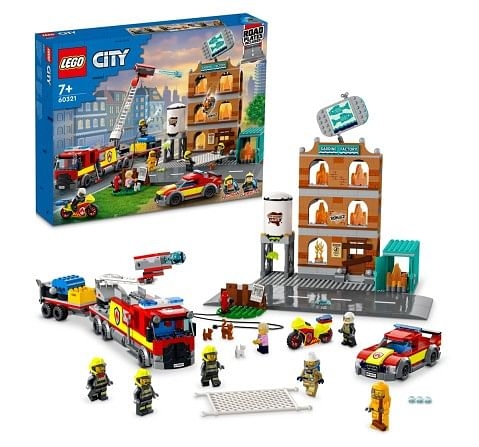 Lego 60321 Fire Brigade Building Blocks Multicolour 7Y+
