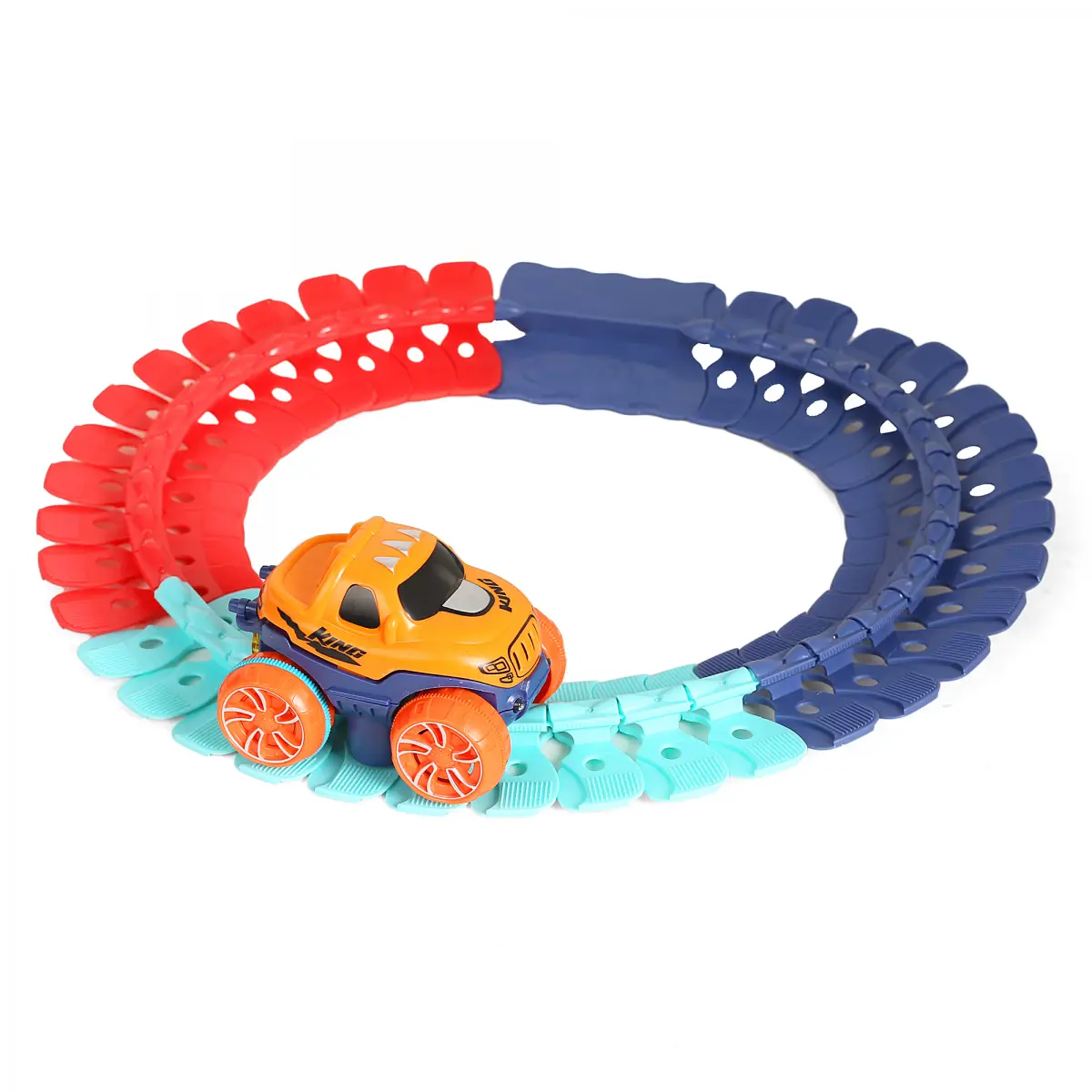 Kipa Gaming Monster Wheels Speedy Car with Flexi Track, 3Y+, Multicolour