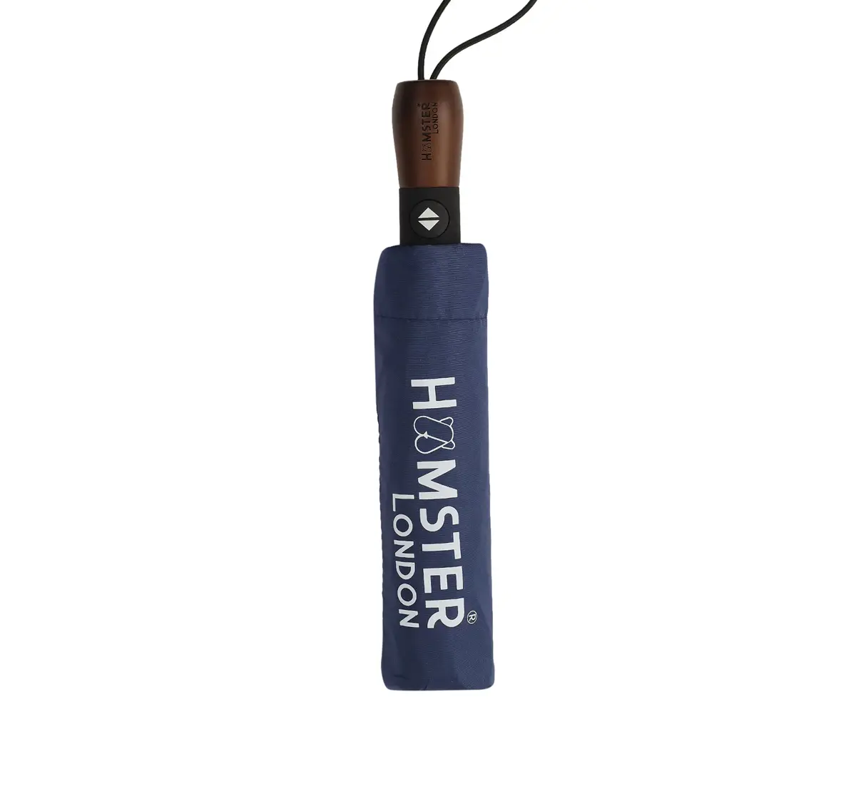Hamster London Wooden Auto Umbrella Blue 16Y+