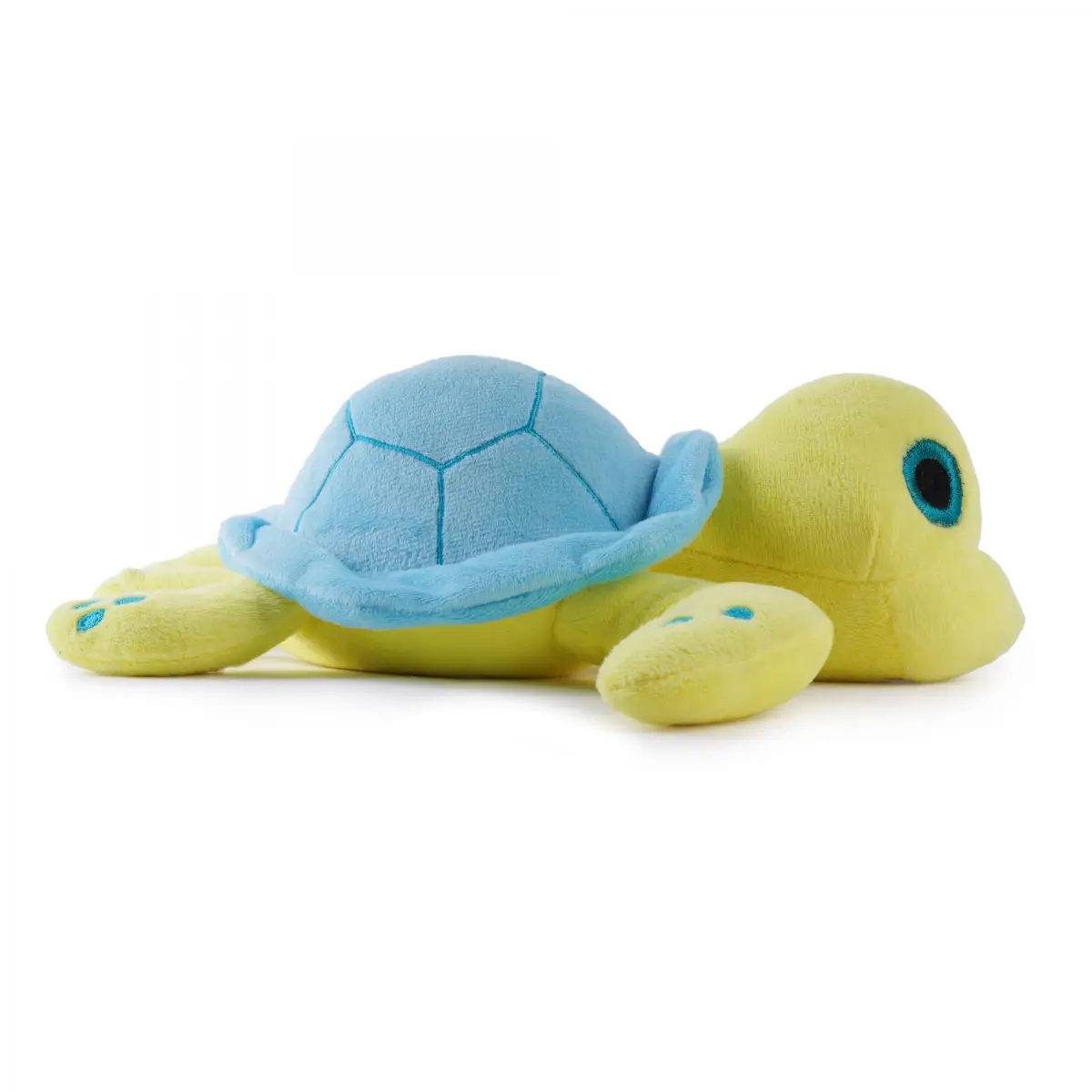 Huggable Cuddly Lucky Turtle Stuffed Toy By Fuzzbuzz, Soft Toys for Kids, Cute Plushies Blue, For Kids Of Age 2 Years & Above