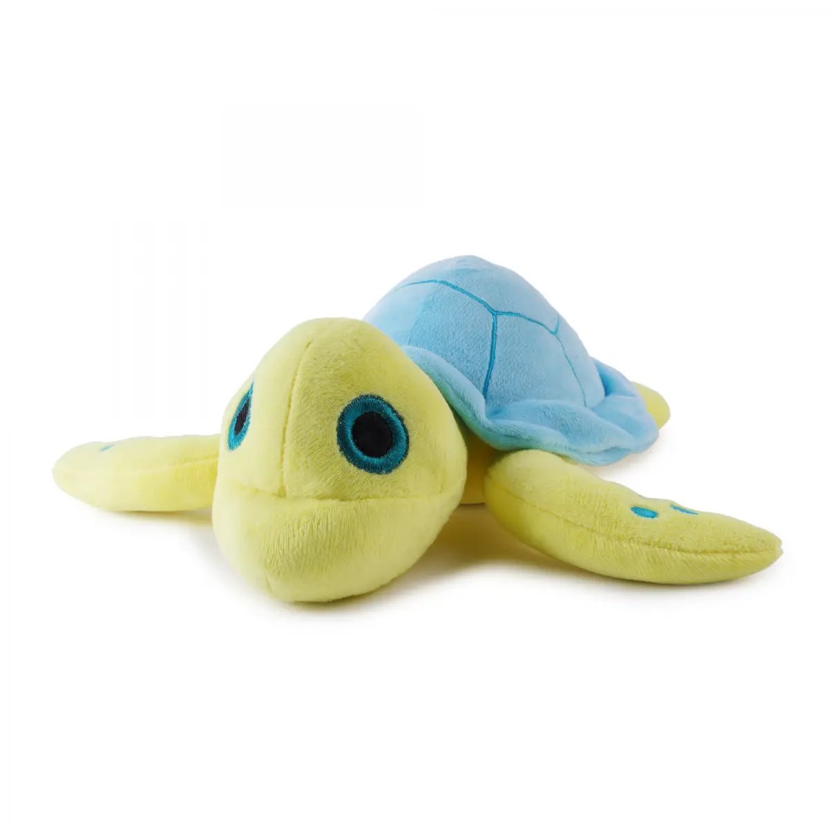 Huggable Cuddly Lucky Turtle Stuffed Toy By Fuzzbuzz, Soft Toys for Kids, Cute Plushies Blue, For Kids Of Age 2 Years & Above